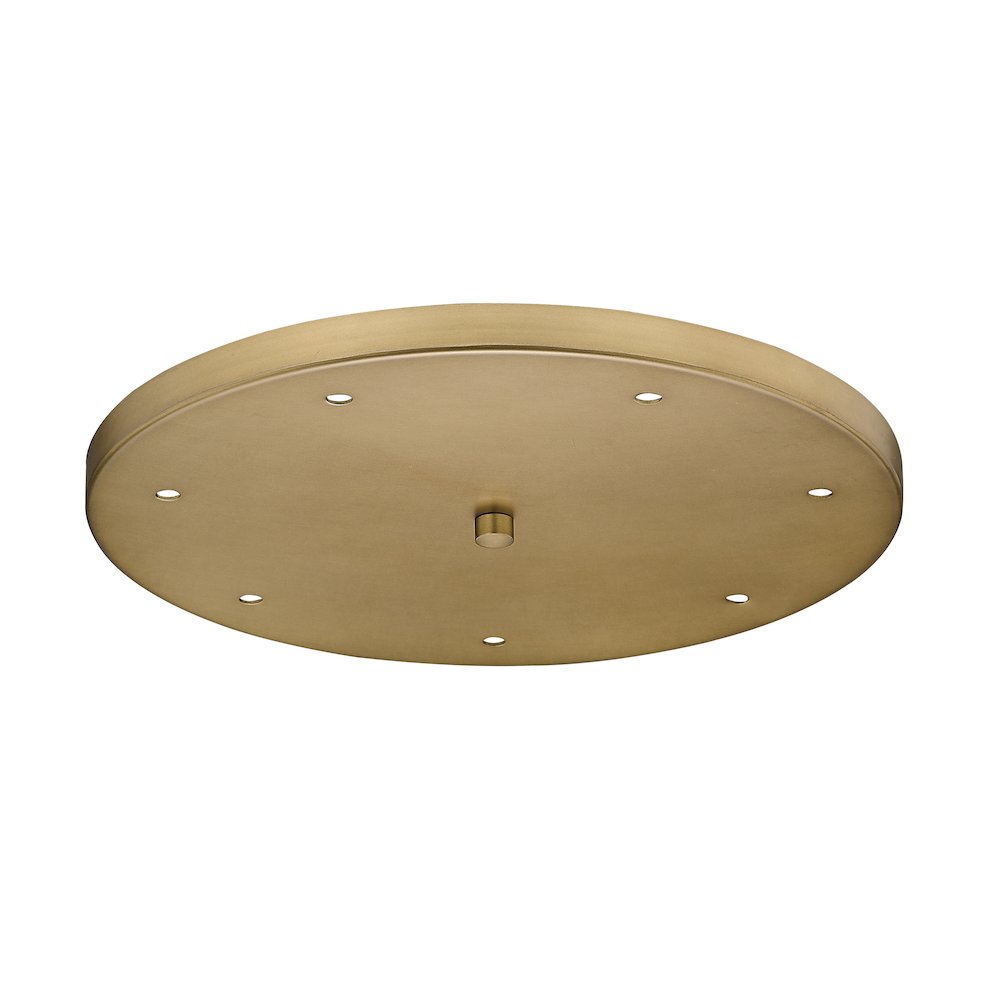 Z-Lite 7 Light Ceiling Plate. Picture 1