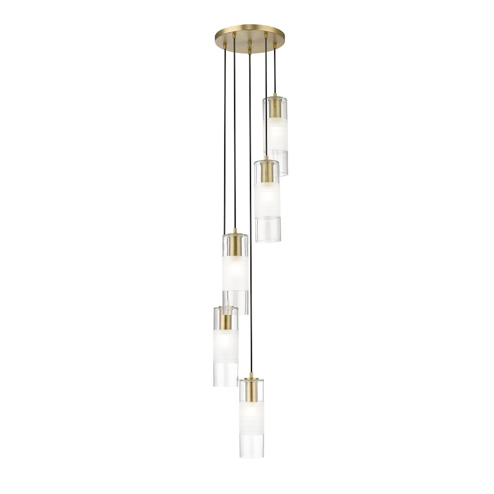 Z-Lite 5 Light Chandelier. Picture 1