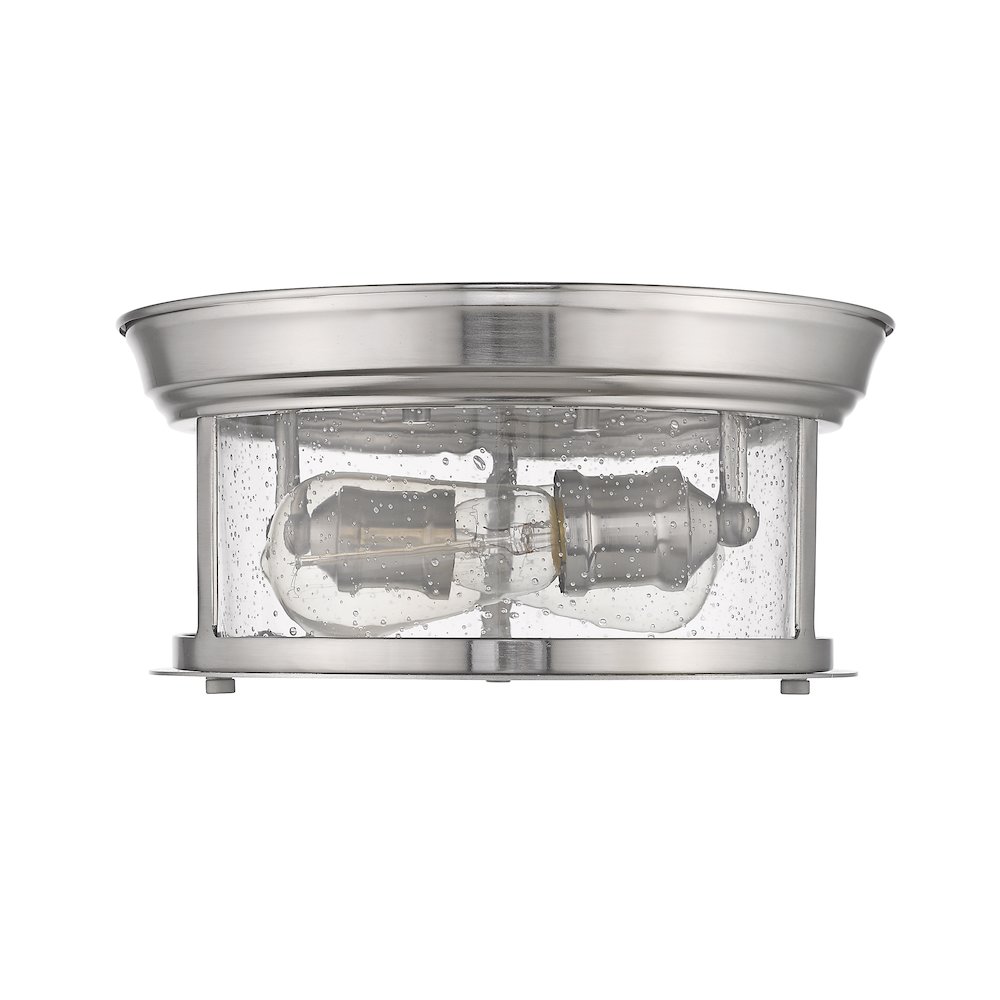 Z-Lite 2 Light Flush Mount. Picture 5