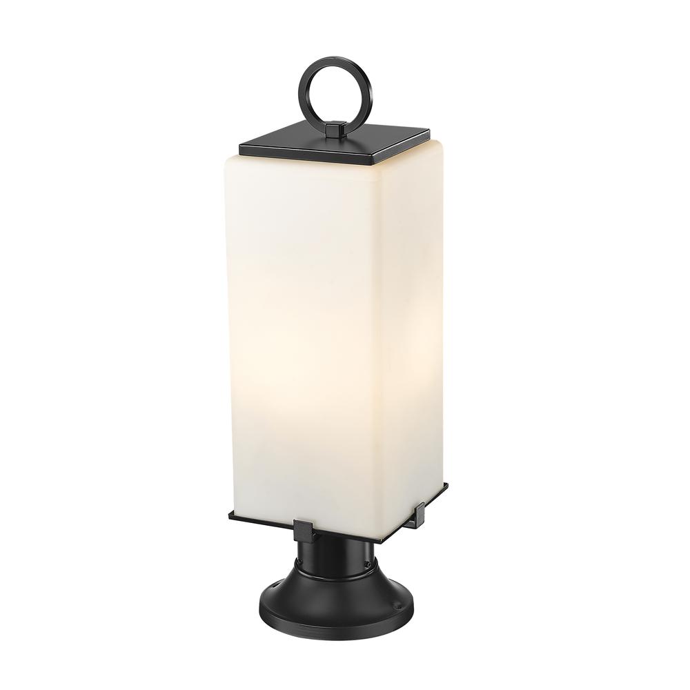 2 Light Outdoor Pier Mounted Fixture. Picture 3