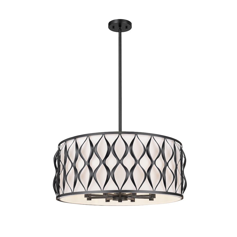 Z-Lite 8 Light Pendant. Picture 2