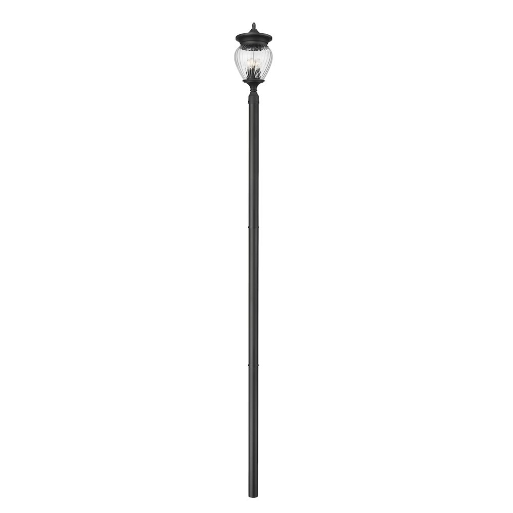 Z-Lite 4 Light Outdoor Post Mounted Fixture. Picture 3