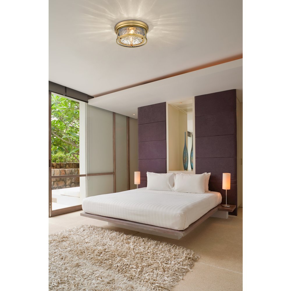 Z-Lite 3 Light Flush Mount. Picture 7