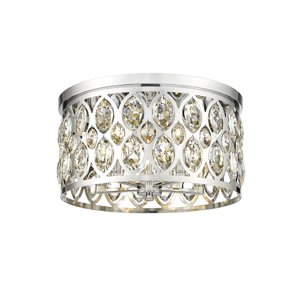 Z-Lite 5 Light Flush Mount. Picture 3