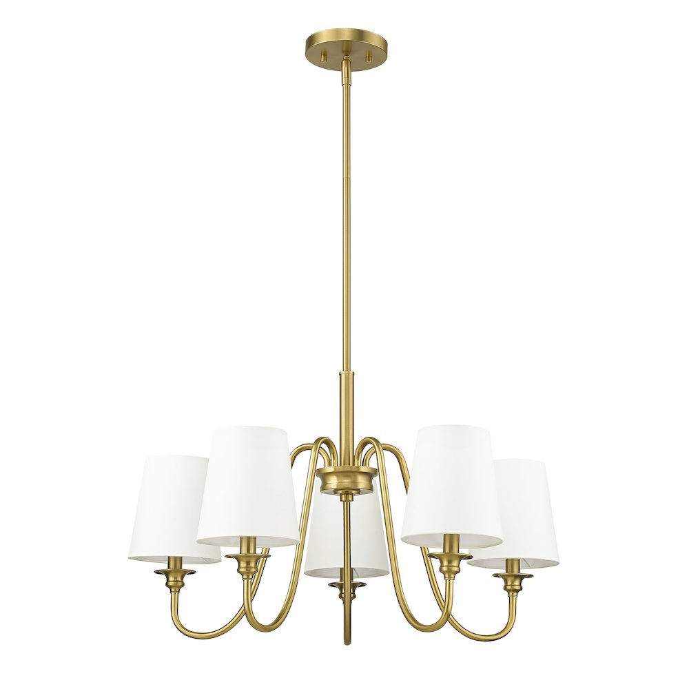 Z-Lite 5 Light Chandelier. Picture 5