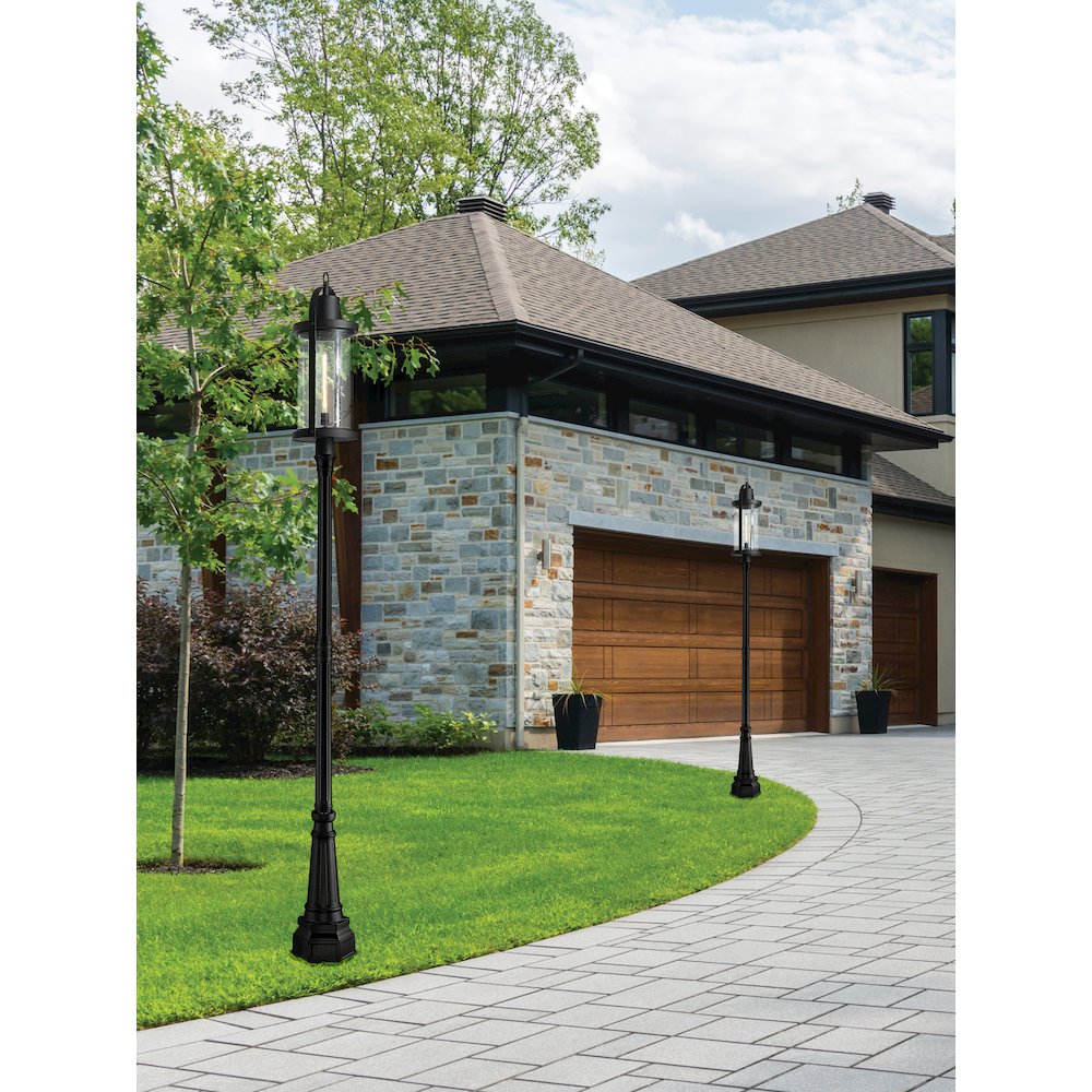 Z-Lite 1 Light Outdoor Post Mounted Fixture. Picture 4