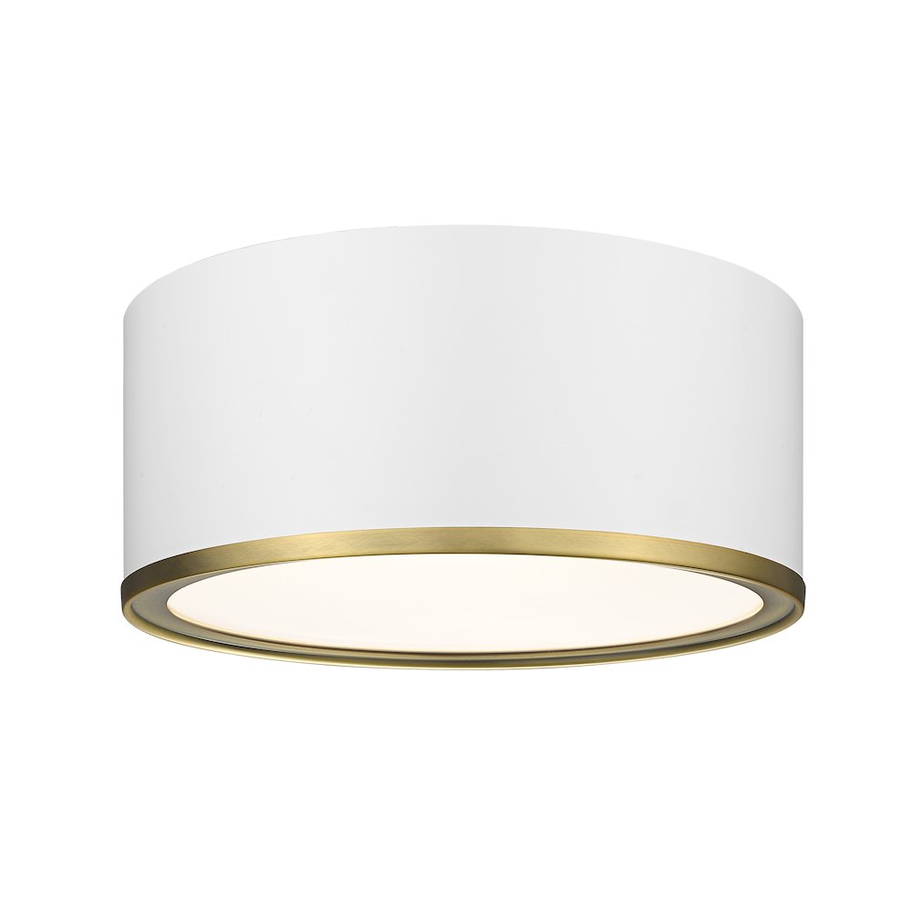Z-Lite 2 Light Flush Mount. Picture 1