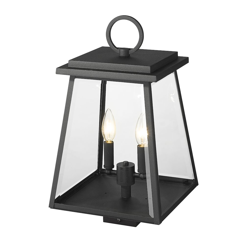 Z-Lite 2 Light Outdoor Post Mount Fixture. Picture 3