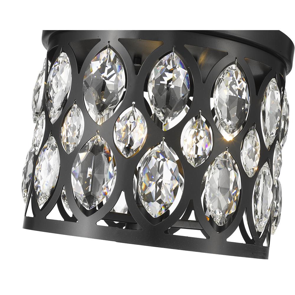 3 Light Flush Mount. Picture 4