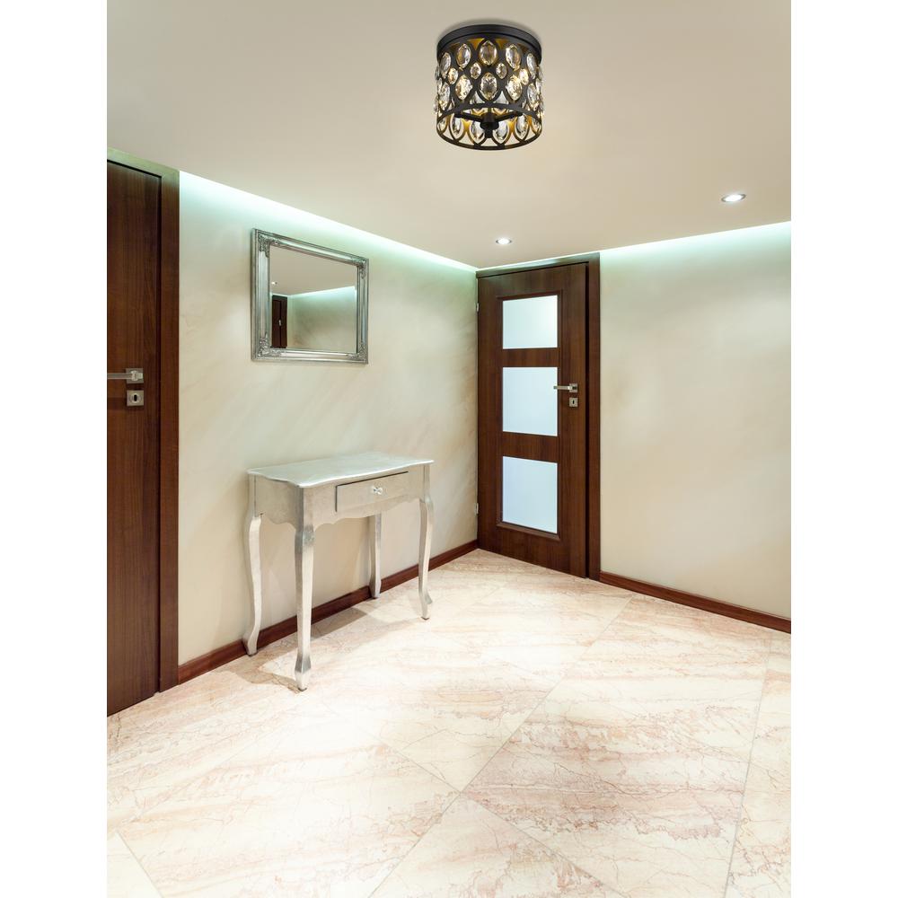 3 Light Flush Mount. Picture 7
