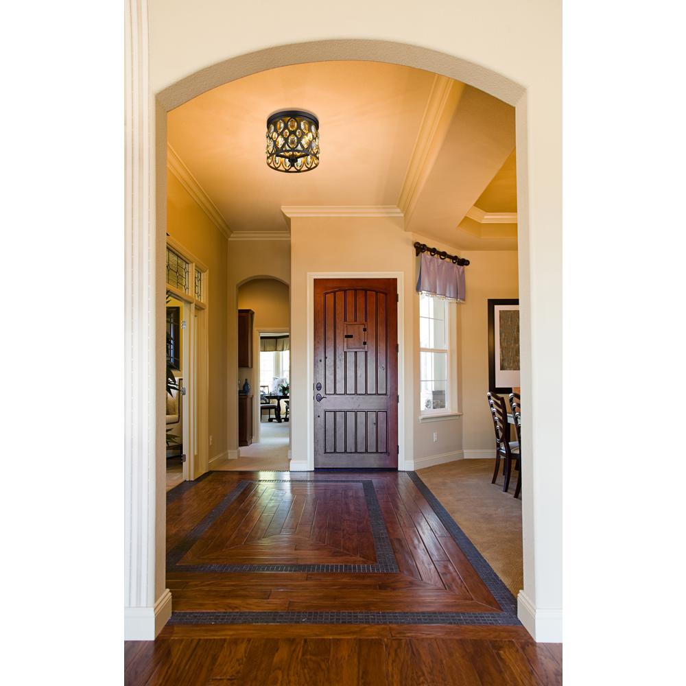 3 Light Flush Mount. Picture 8