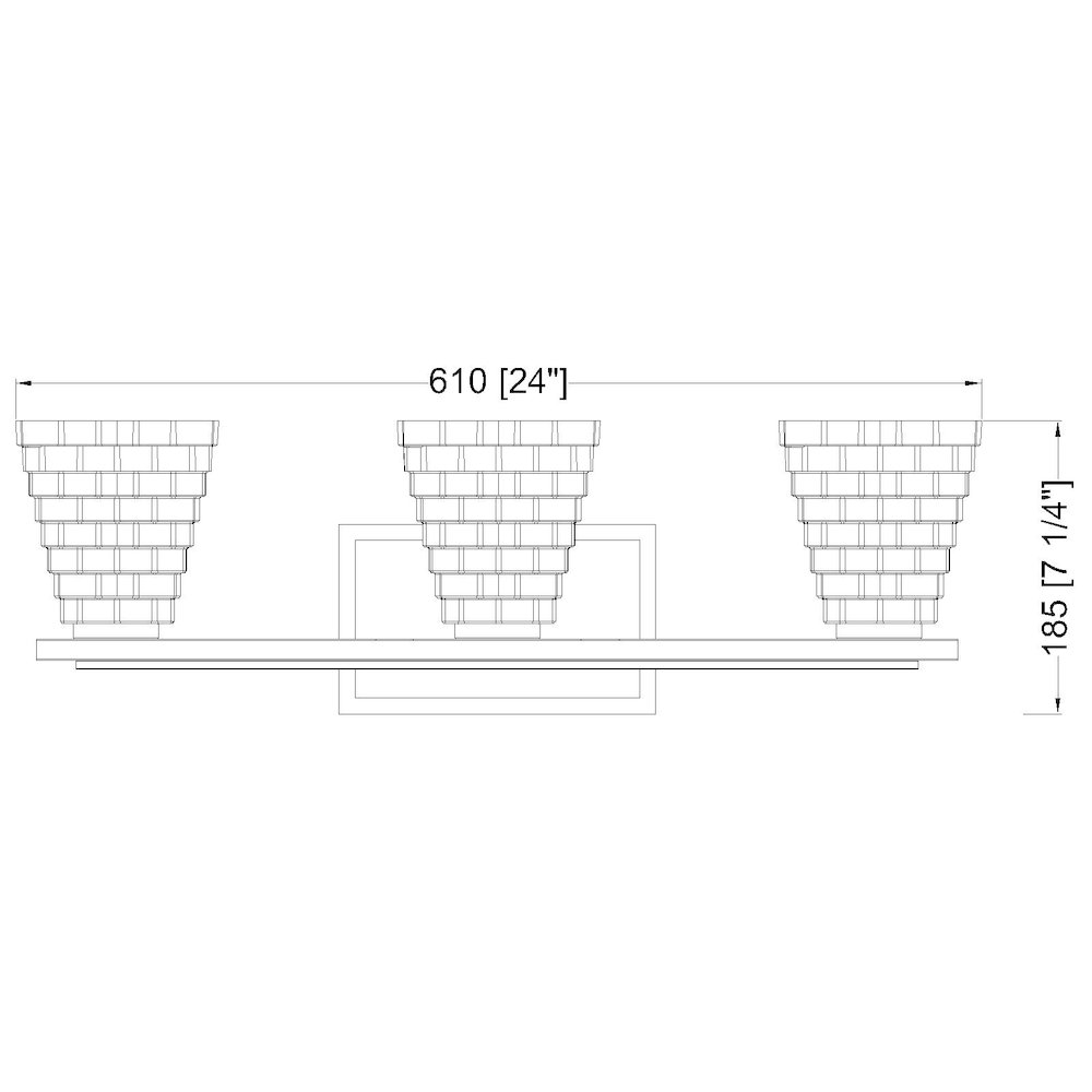 Z-Lite 3 Light Vanity. Picture 8