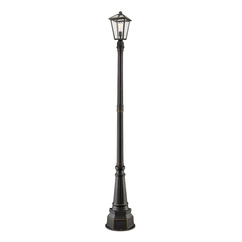 Z-Lite 1 Light Outdoor Post Mounted Fixture. Picture 1