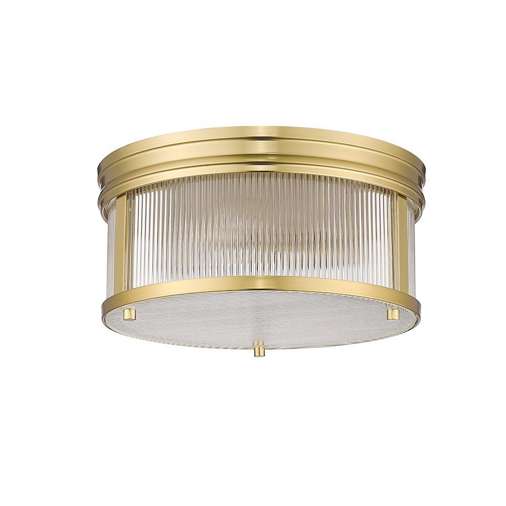 Z-Lite 2 Light Flush Mount. Picture 5