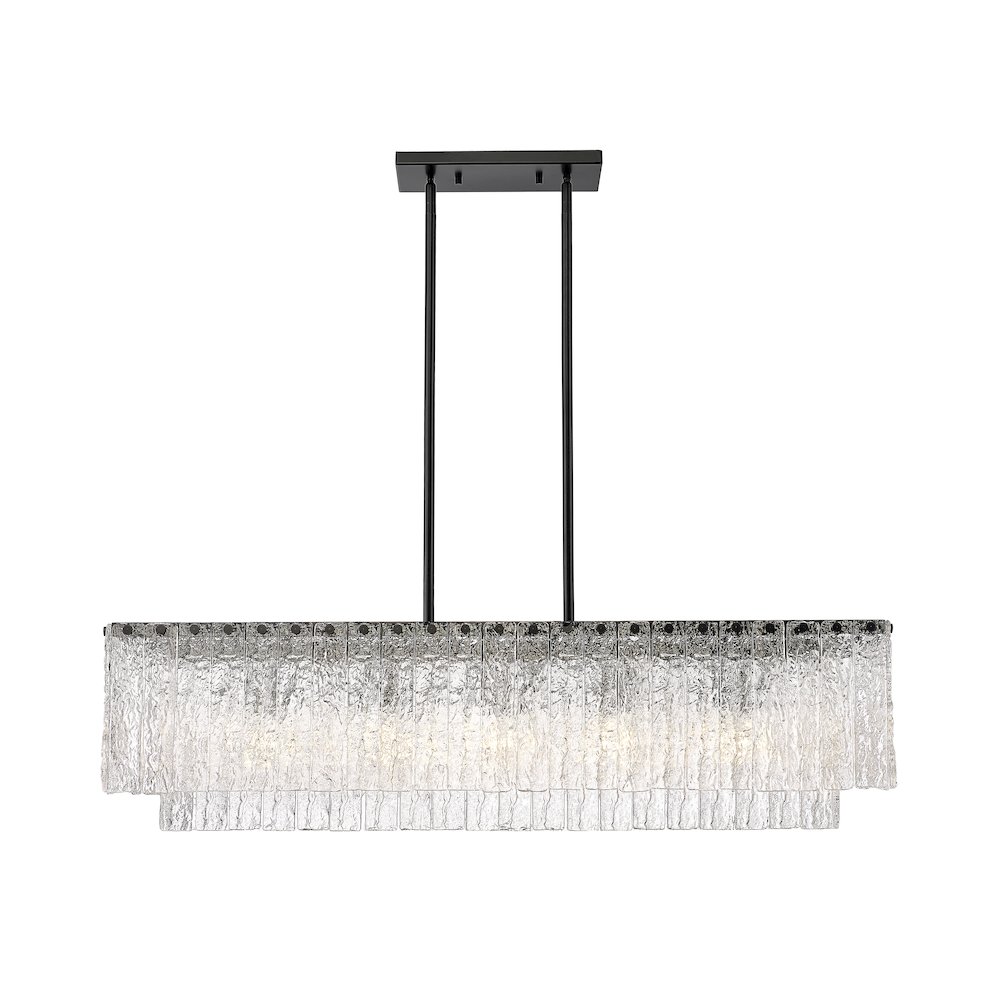 Z-Lite 5 Light Linear Chandelier. Picture 2