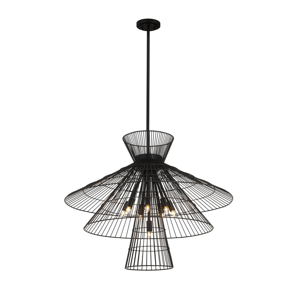 8 Light Chandelier. Picture 2