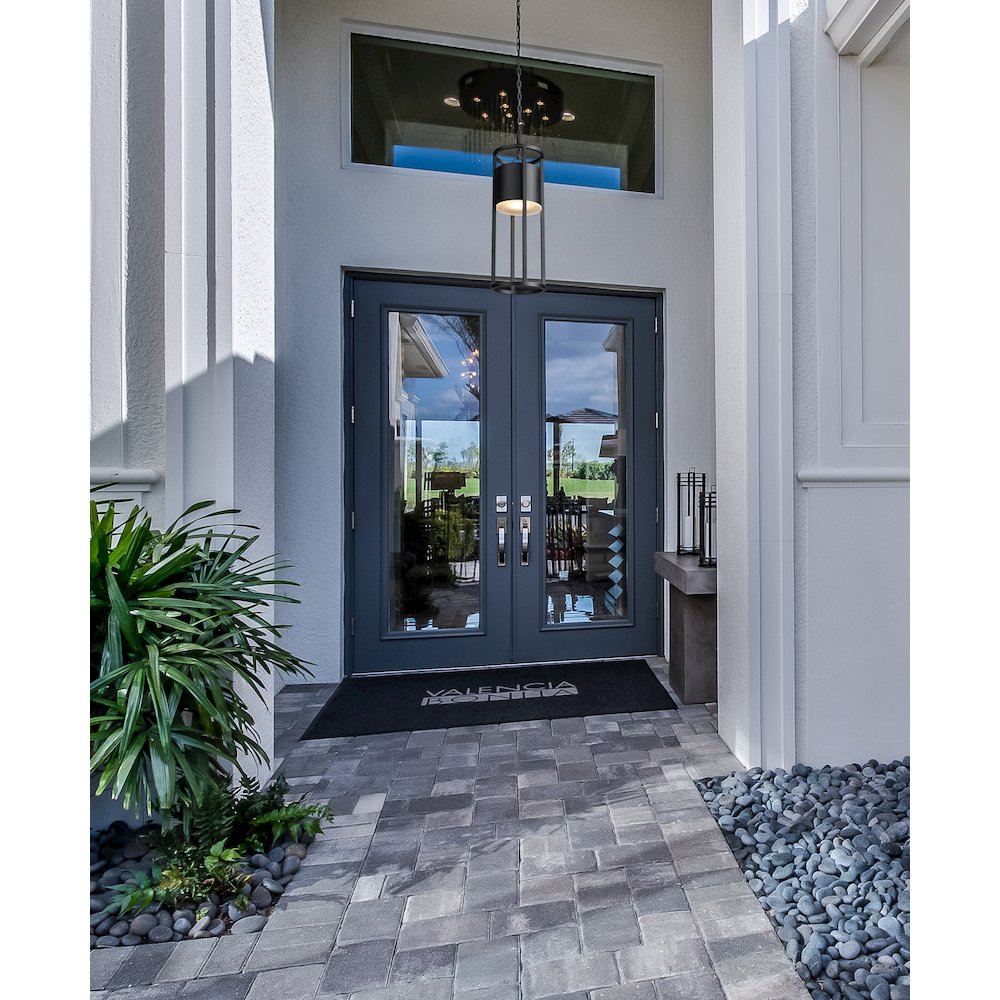 Z-Lite 1 Light Outdoor Chain Mount Ceiling Fixture. Picture 7