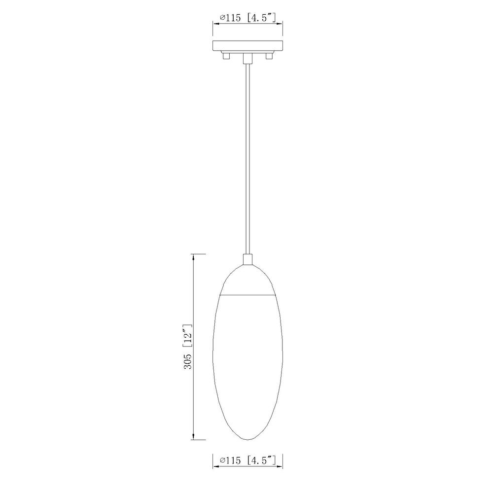 1 Light Pendant. Picture 6
