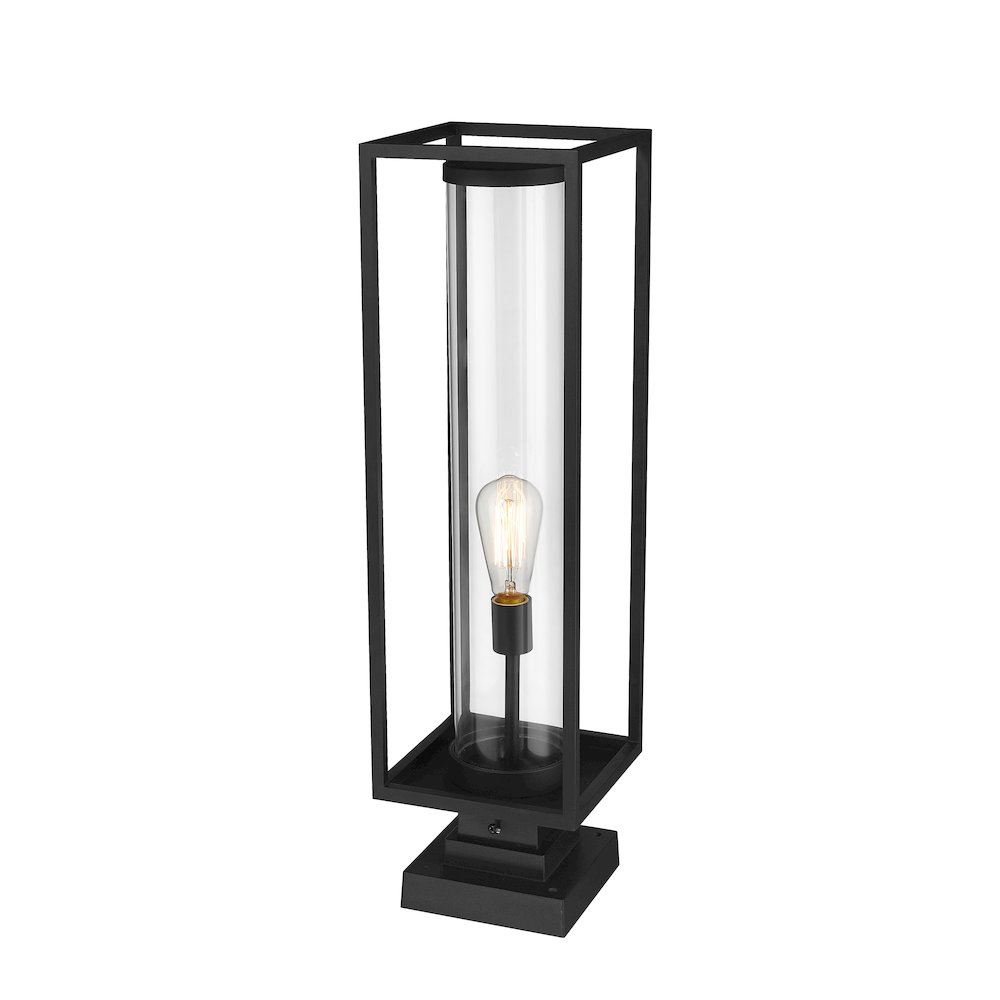 Z-Lite 1 Light Outdoor Pier Mounted Fixture. Picture 3