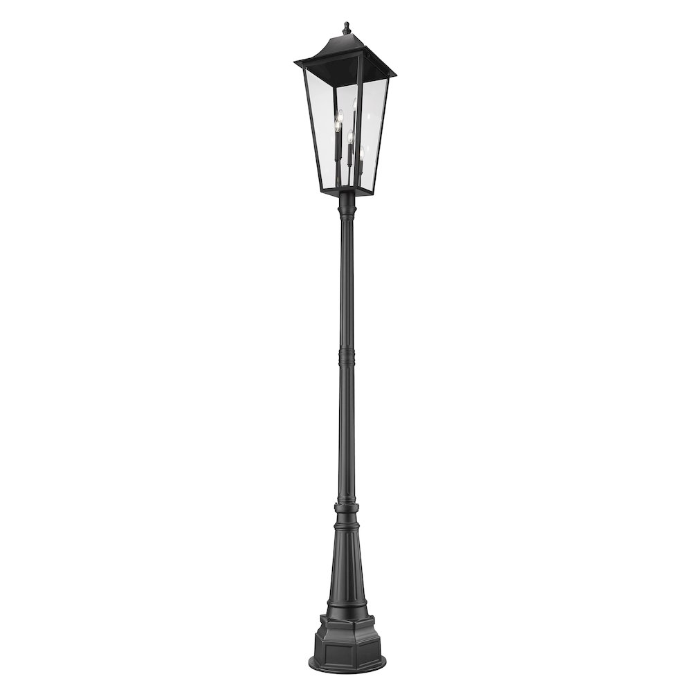 Z-Lite 5 Light Outdoor Post Mounted Fixture. Picture 2