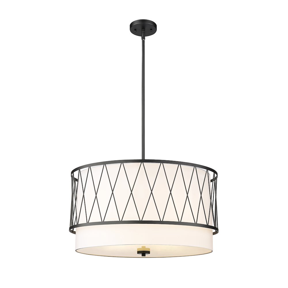 Z-Lite 4 Light Pendant. Picture 1