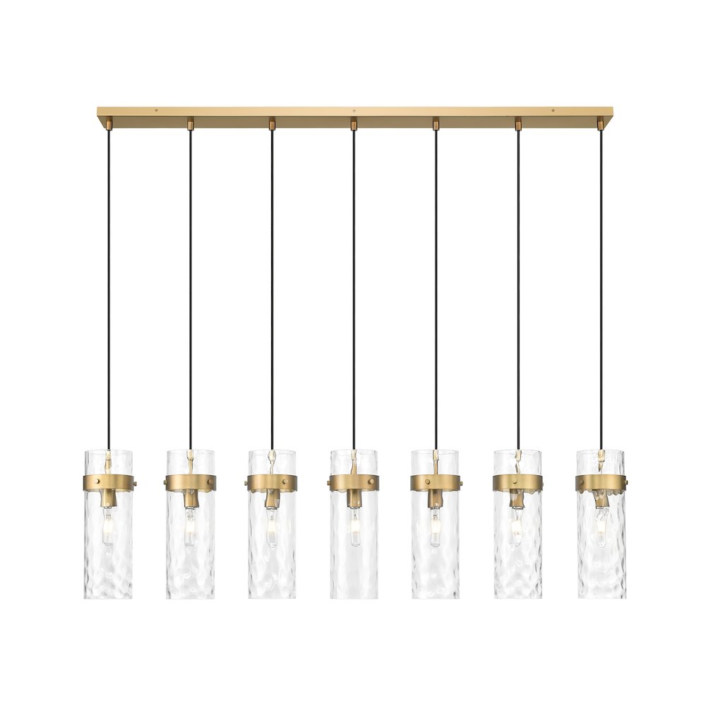 Z-Lite 7 Light Linear Chandelier. Picture 3