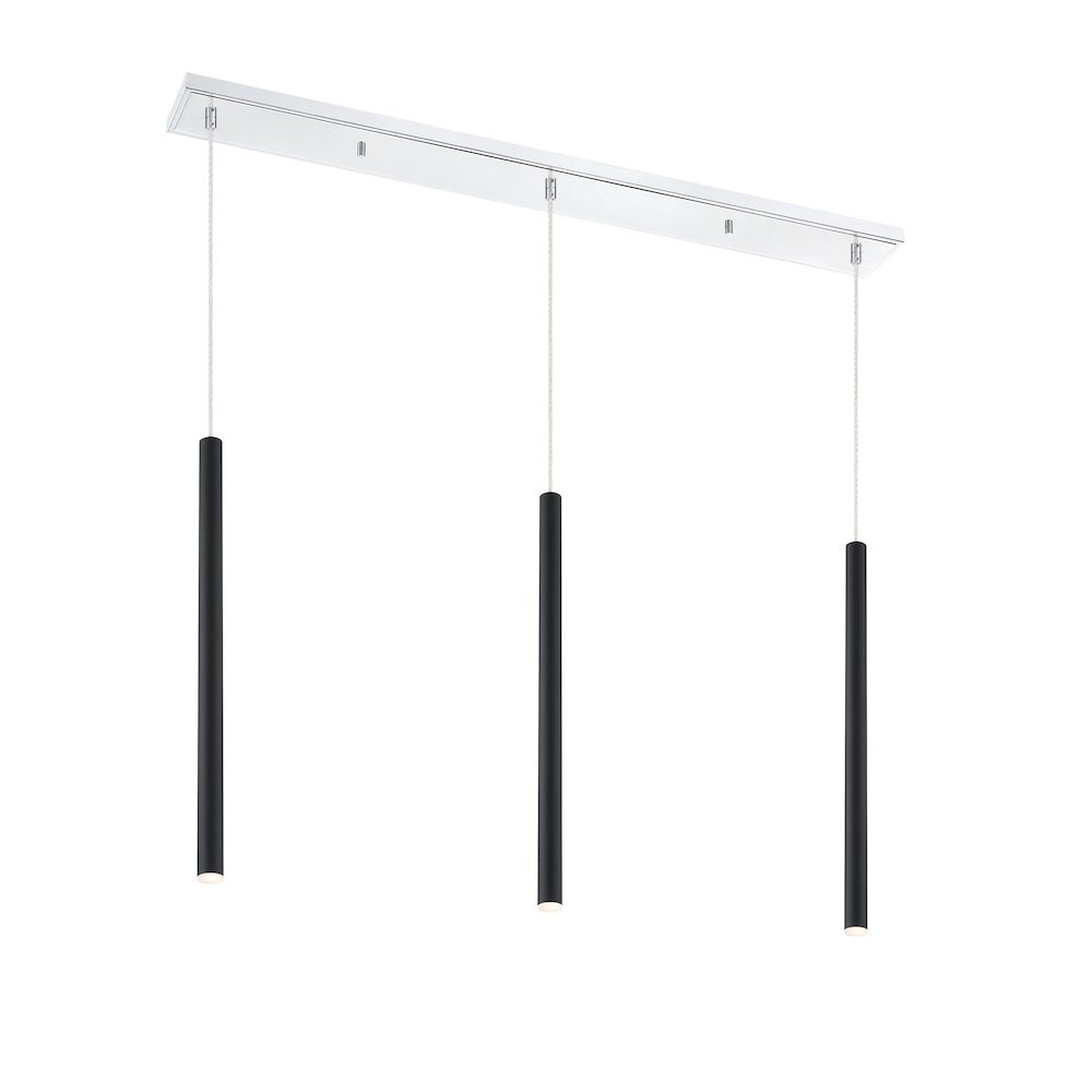 Z-Lite 3 Light Linear Chandelier. Picture 1