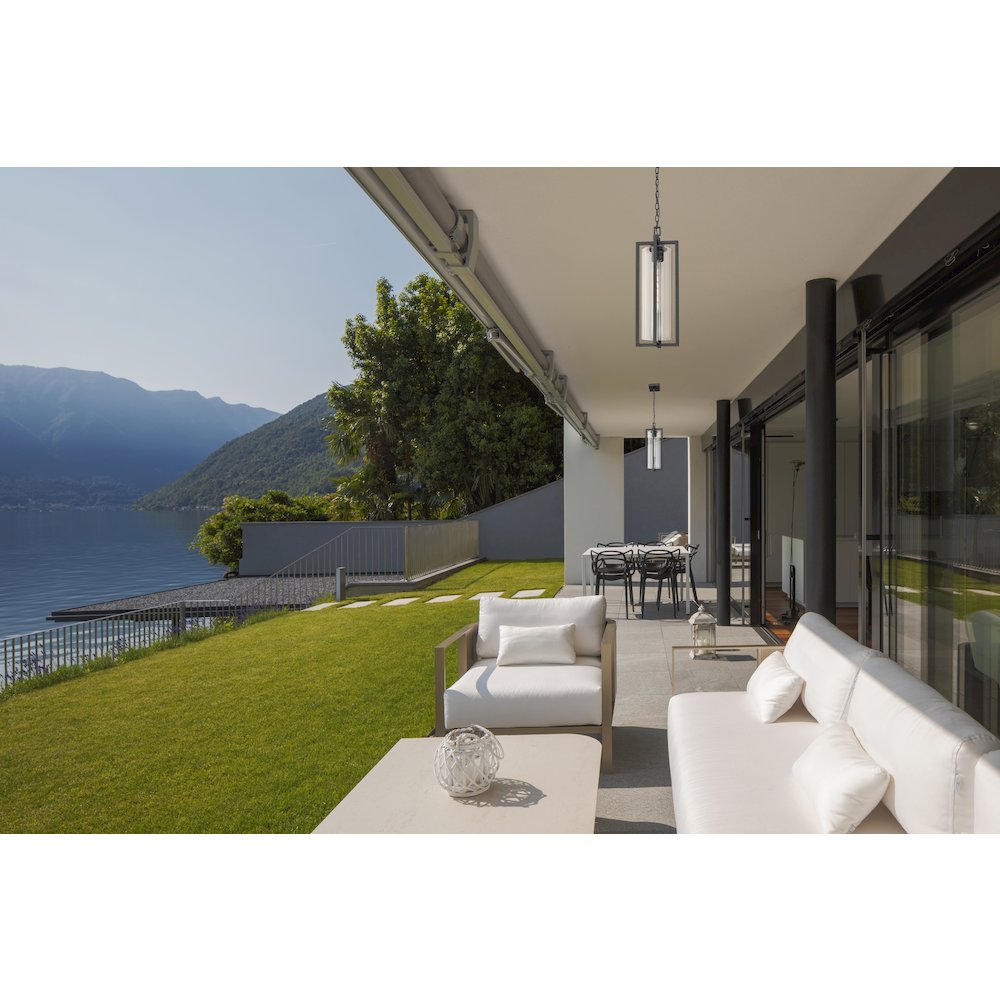 Z-Lite 1 Light Outdoor Chain Mount Ceiling Fixture. Picture 6