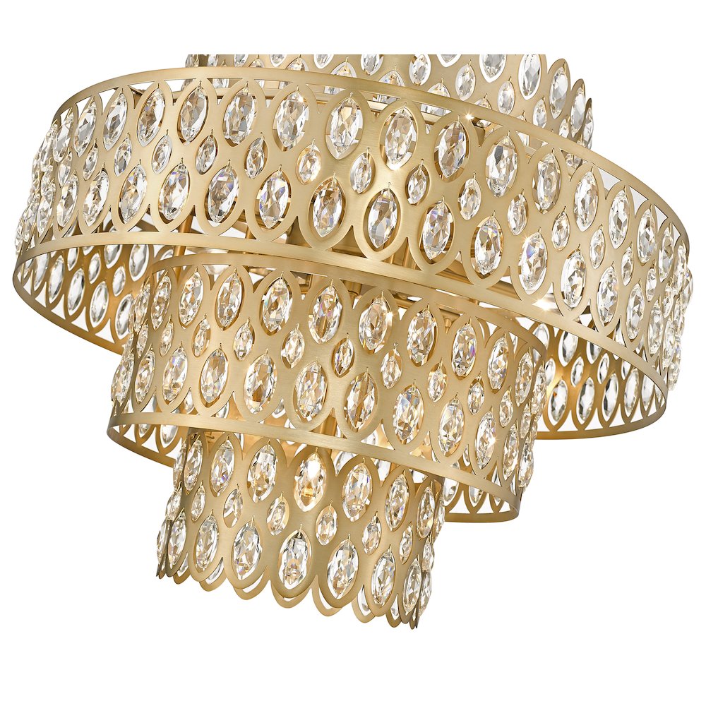 Z-Lite 13 Light Chandelier. Picture 4