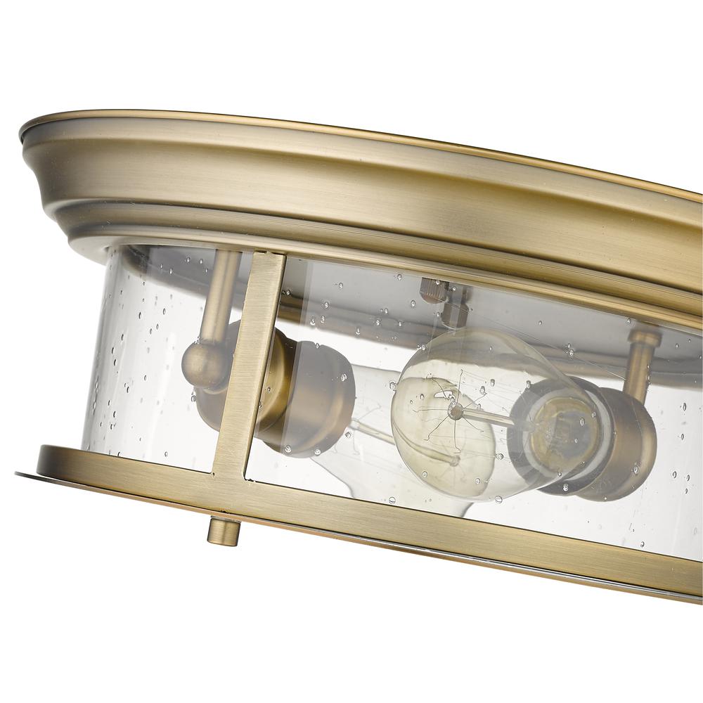 2 Light Flush Mount. Picture 4