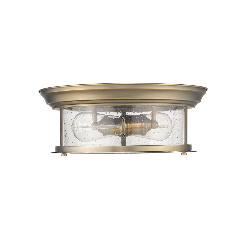 2 Light Flush Mount. Picture 5