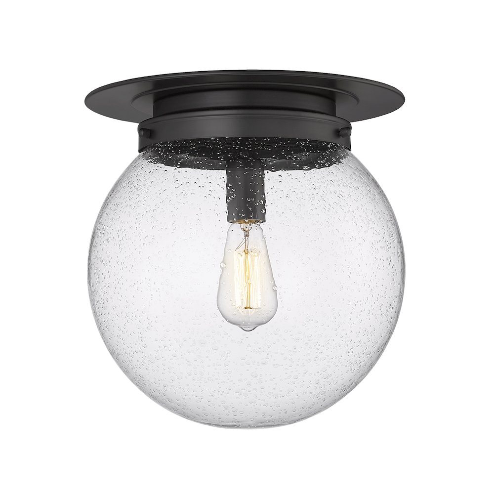 Z-Lite 1 Light Flush Mount. Picture 1