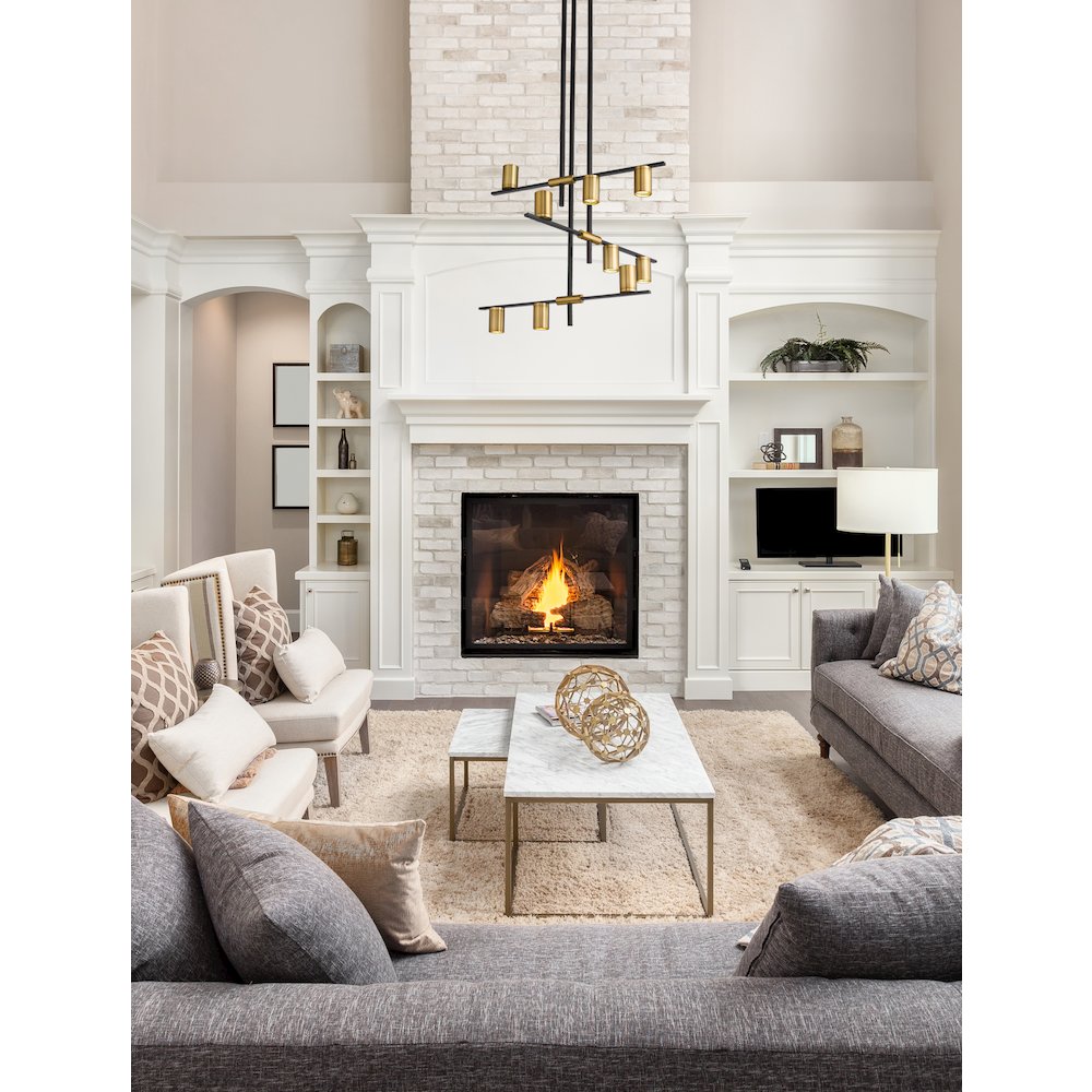 Z-Lite 9 Light Chandelier. Picture 6