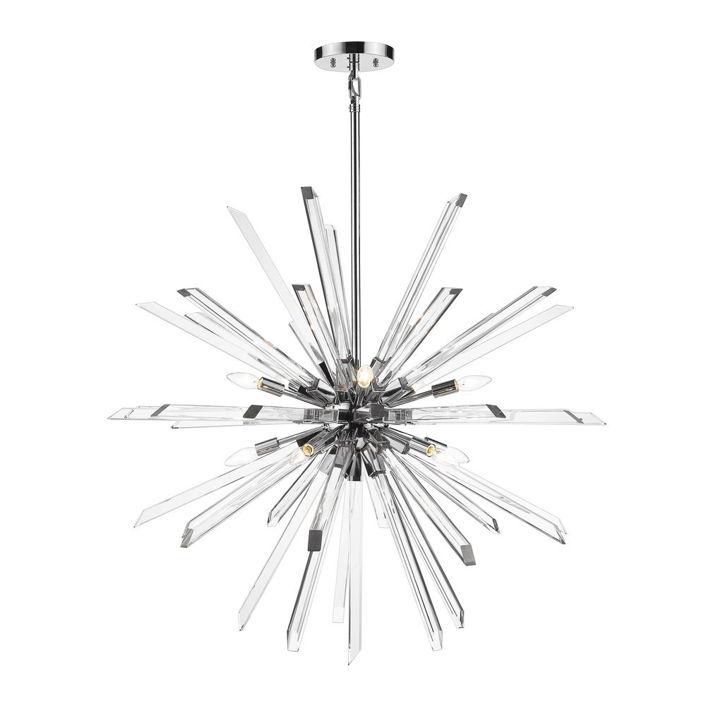 10 Light Chandelier. Picture 1