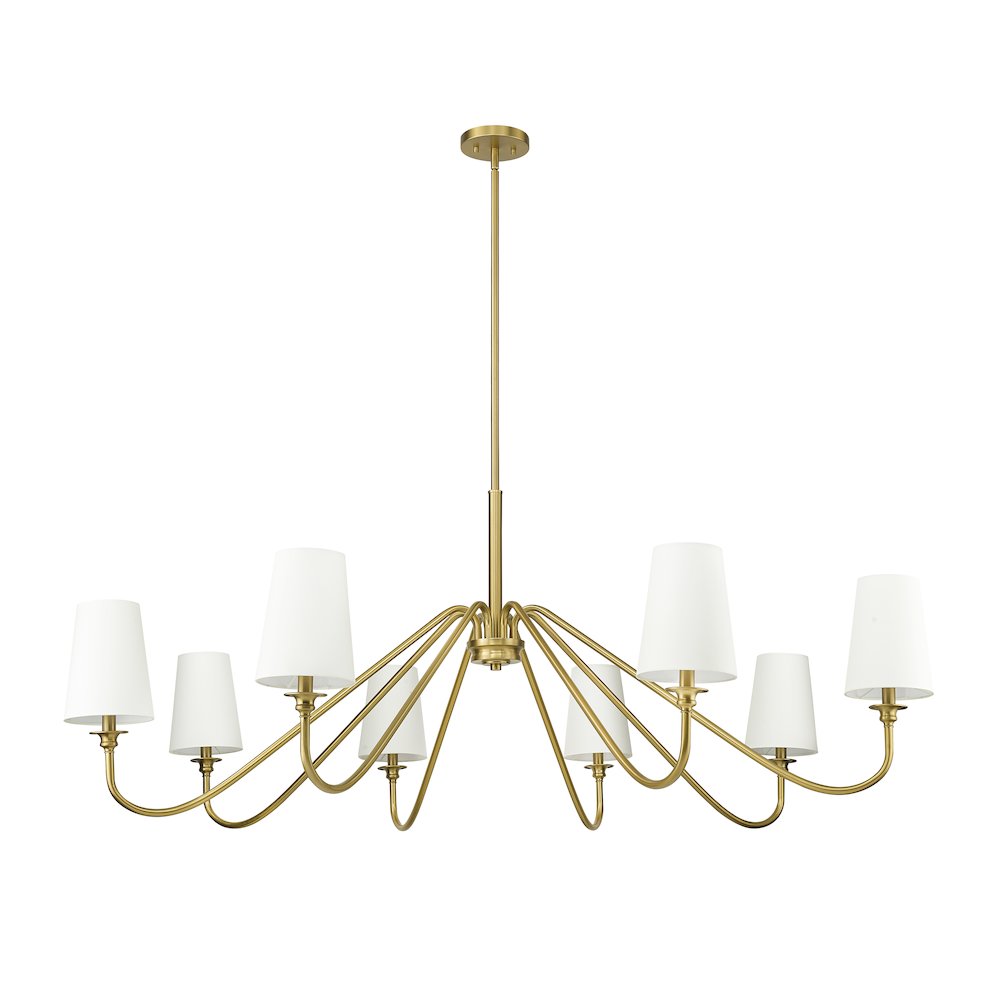 Z-Lite 8 Light Chandelier. Picture 5