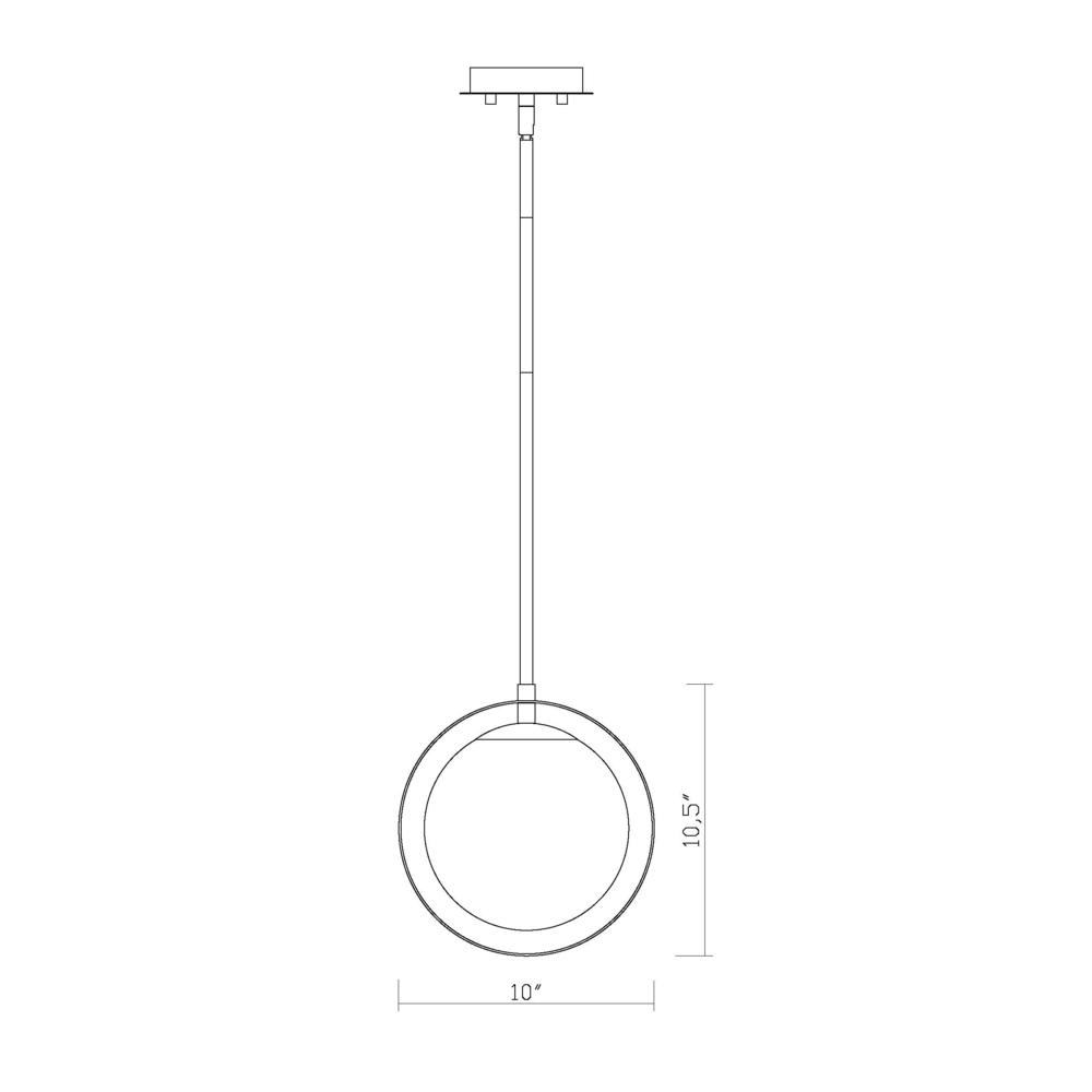 1 Light Pendant. Picture 6
