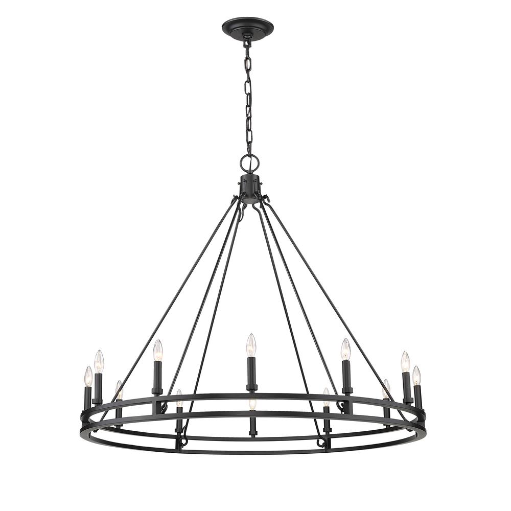 12 Light Chandelier. Picture 1