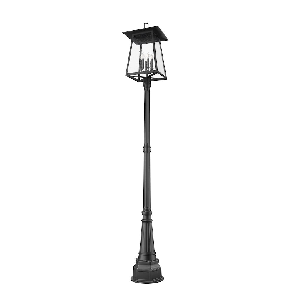 Z-Lite 6 Light Outdoor Post Mounted Fixture. Picture 5