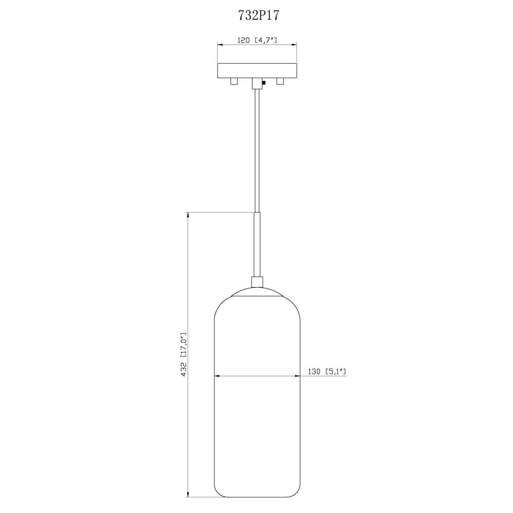 1 Light Pendant. Picture 6