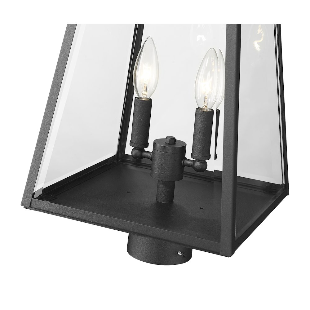 Z-Lite 2 Light Outdoor Post Mount Fixture. Picture 4