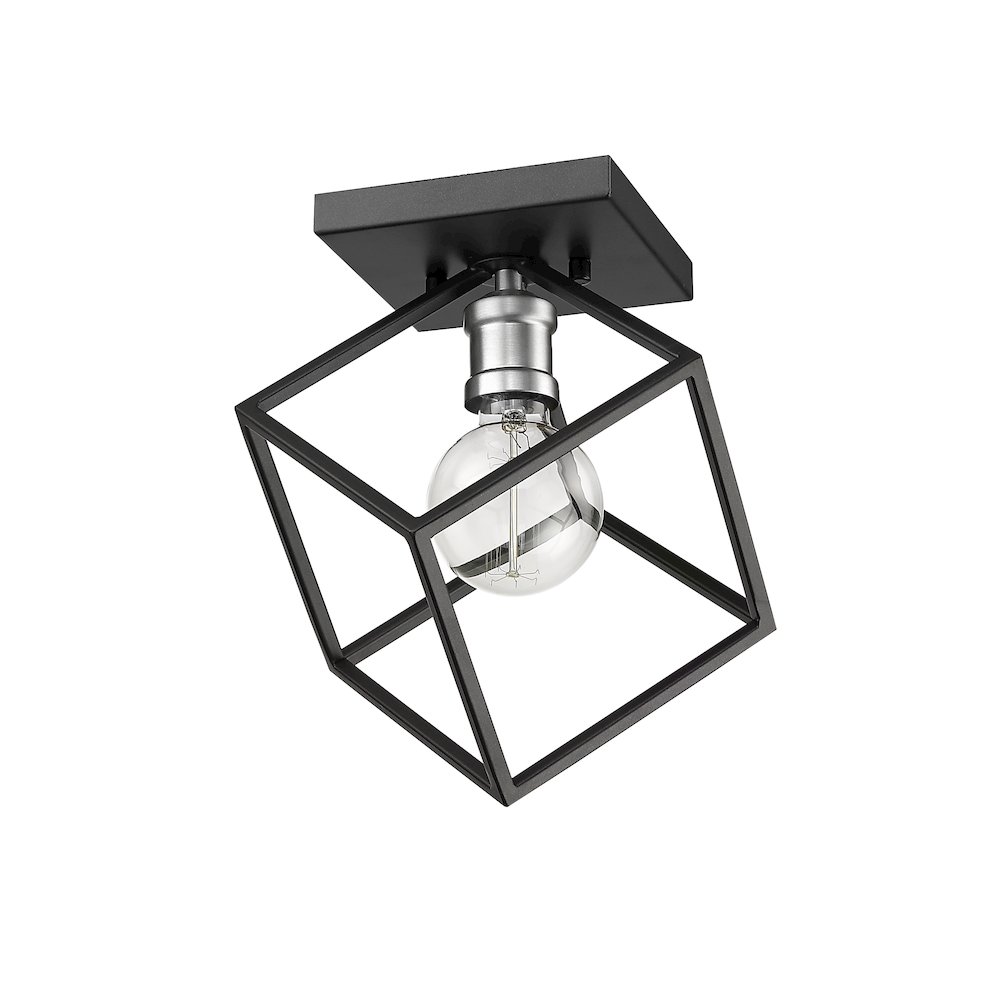 Z-Lite 1 Light Flush Mount. Picture 5