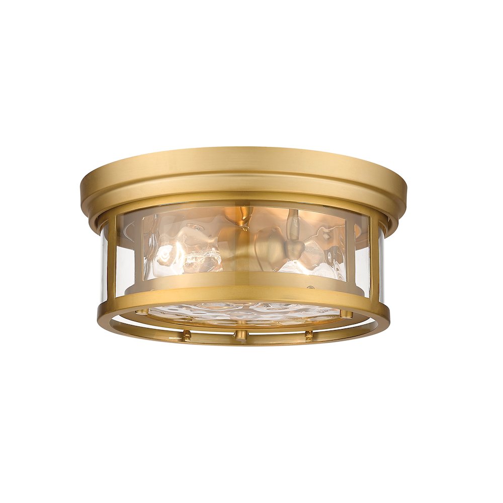 Z-Lite 2 Light Flush Mount. Picture 1