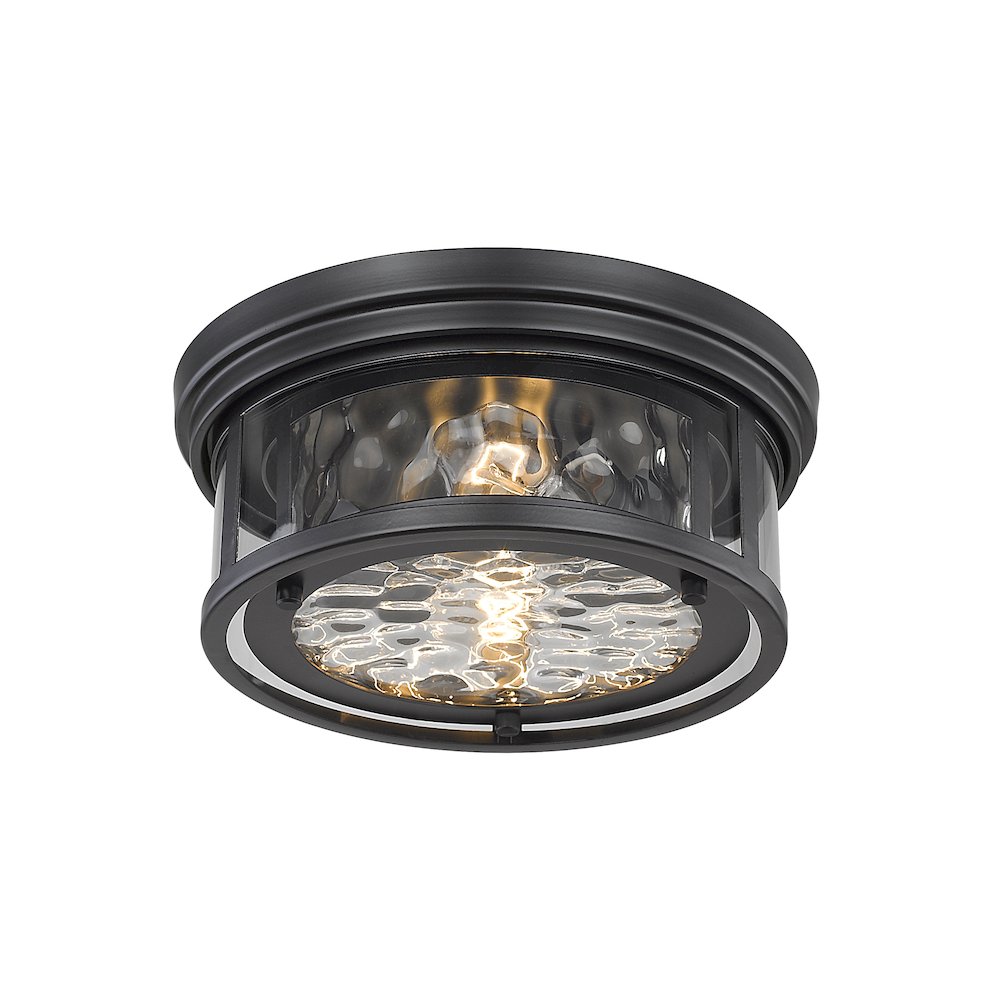 Z-Lite 2 Light Flush Mount. Picture 3