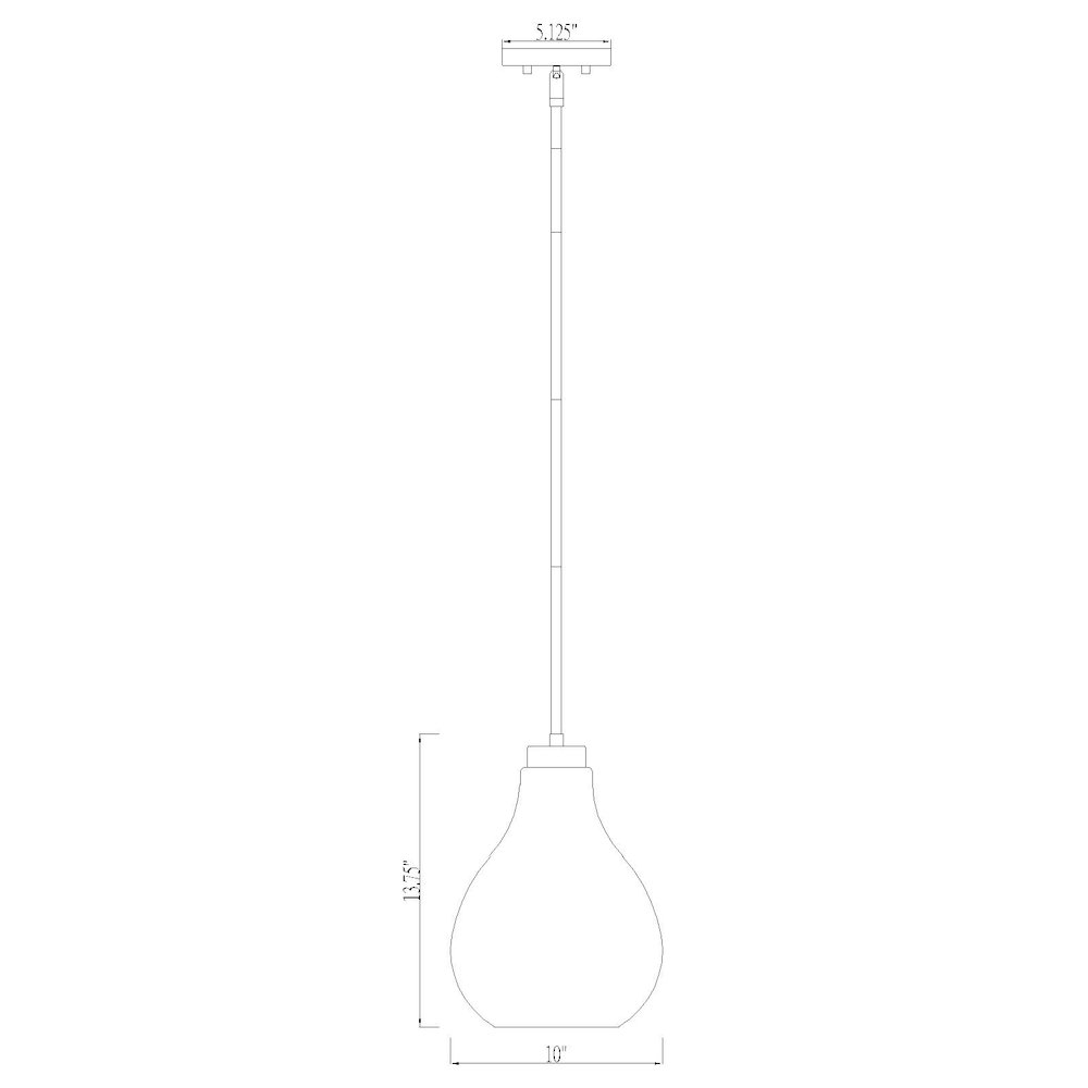 Z-Lite 1 Light Pendant. Picture 8