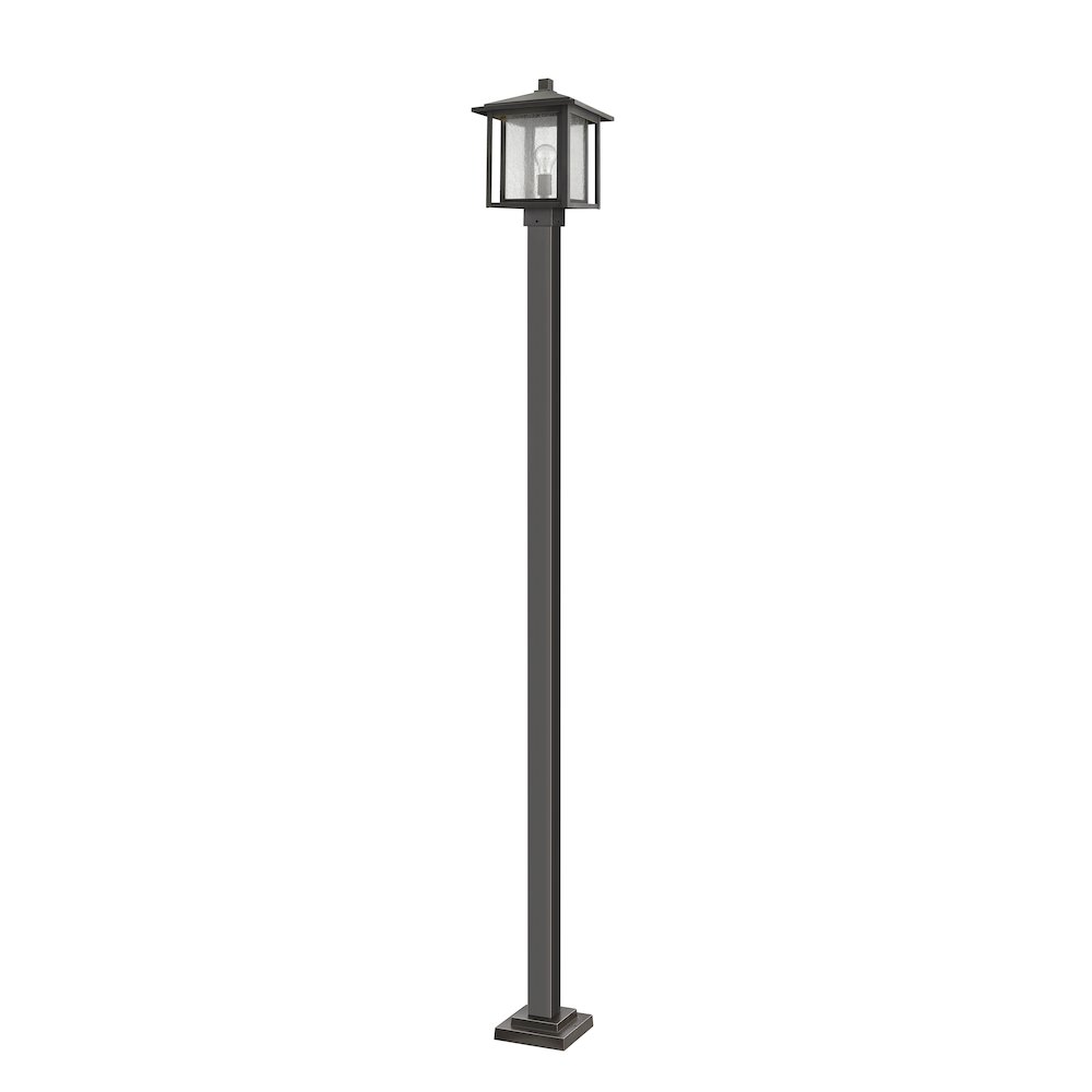 Z-Lite 1 Light Outdoor Post Mounted Fixture. Picture 2
