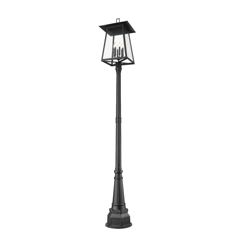 Z-Lite 6 Light Outdoor Post Mounted Fixture. Picture 2