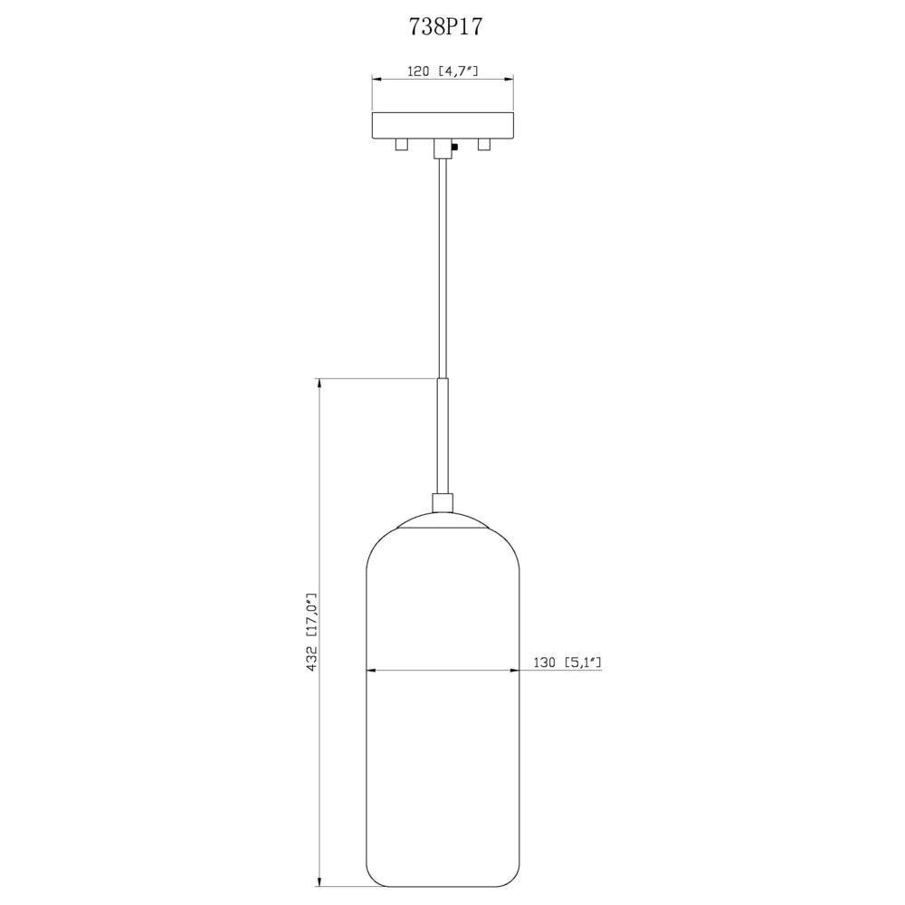 1 Light Pendant. Picture 6