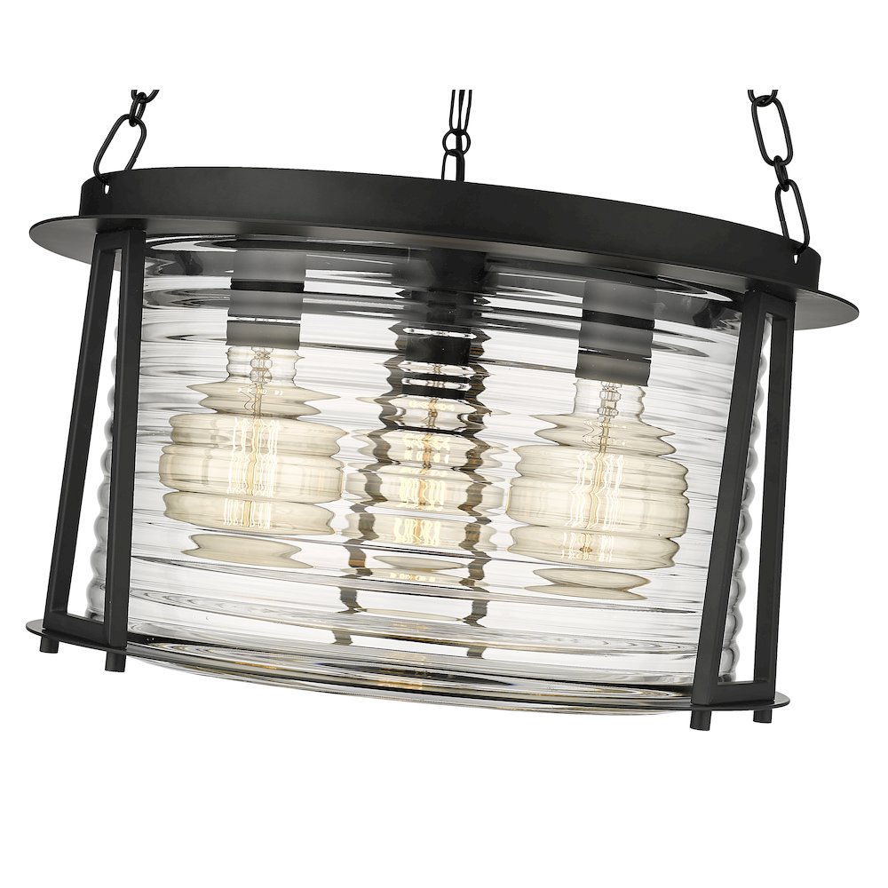 Z-Lite 3 Light Pendant. Picture 4