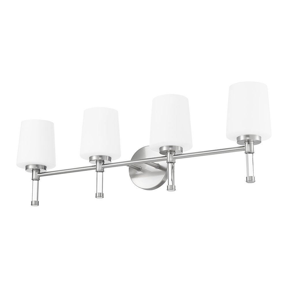 Z-Lite 4 Light Vanity, Brushed Nickel. Picture 7