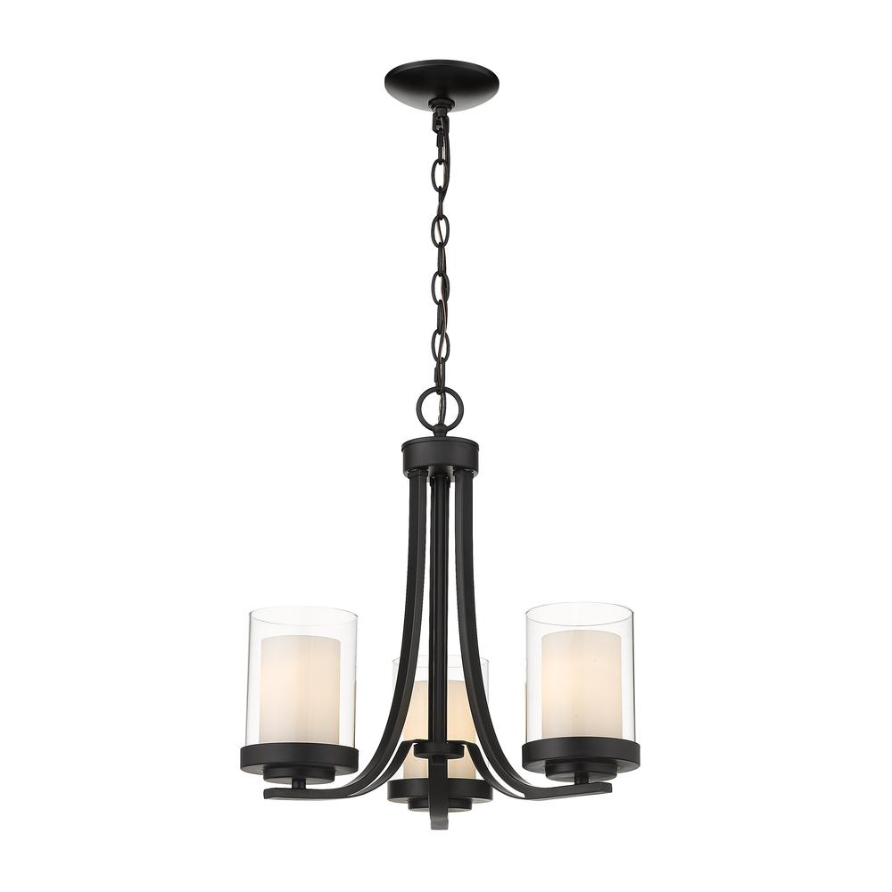 3 Light Chandelier. Picture 1